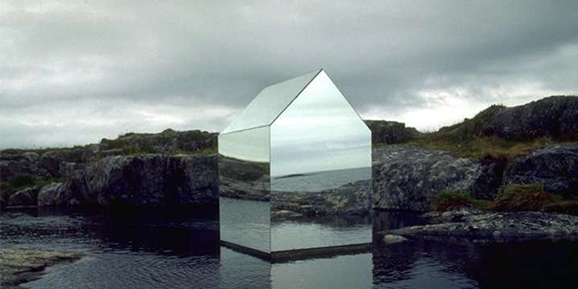 Image of Beautiful ‘house’: Mirror House.